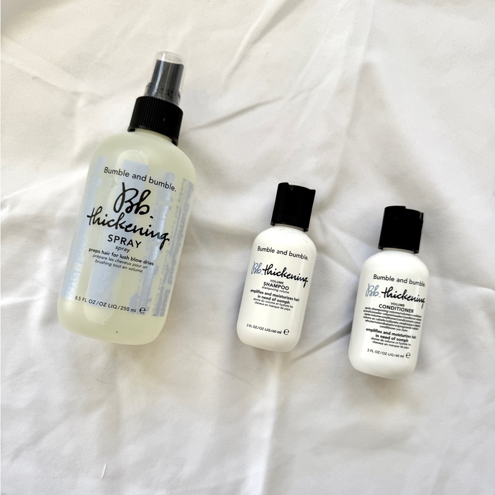 Bumble and bumble Thickening Spray and Shampoo/Conditioner Set